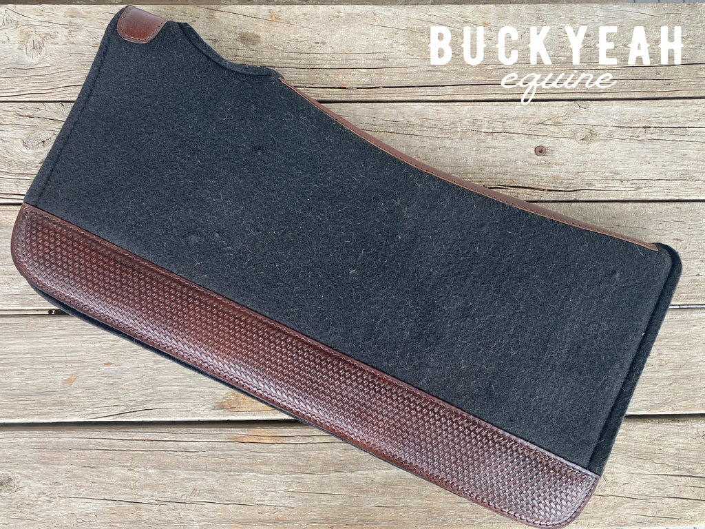Contoured Felt Pad with Basket Weave
