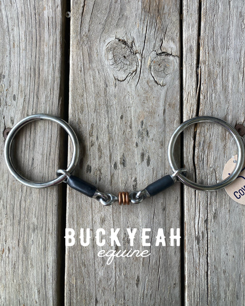 CowCreek O Ring Bit (Smooth Blue Steel with Copper Rings)