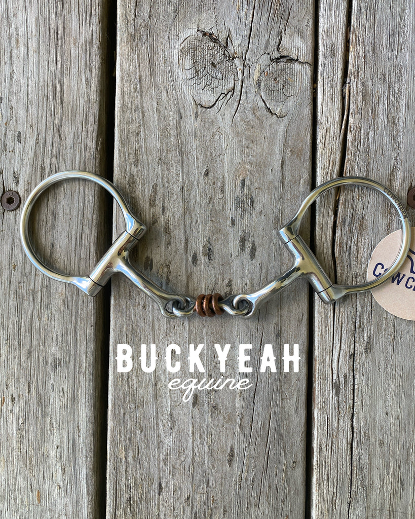 CowCreek D Ring(Curved 3 piece with Copper Rings)