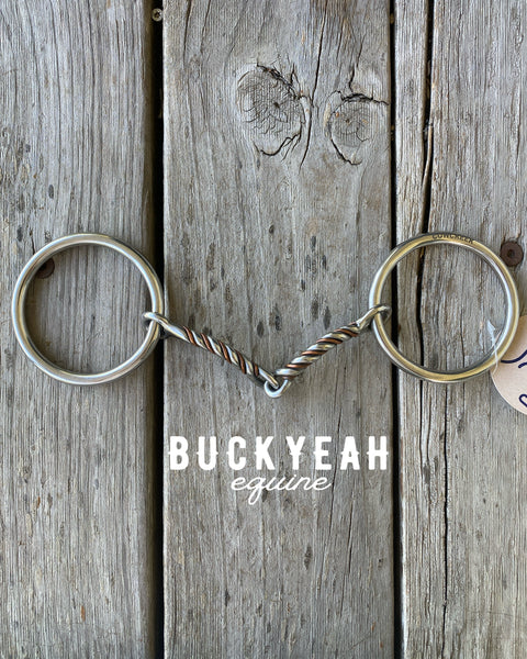 Cowcreek O Ring Bit (Twisted with Copper Twisted Inlay)