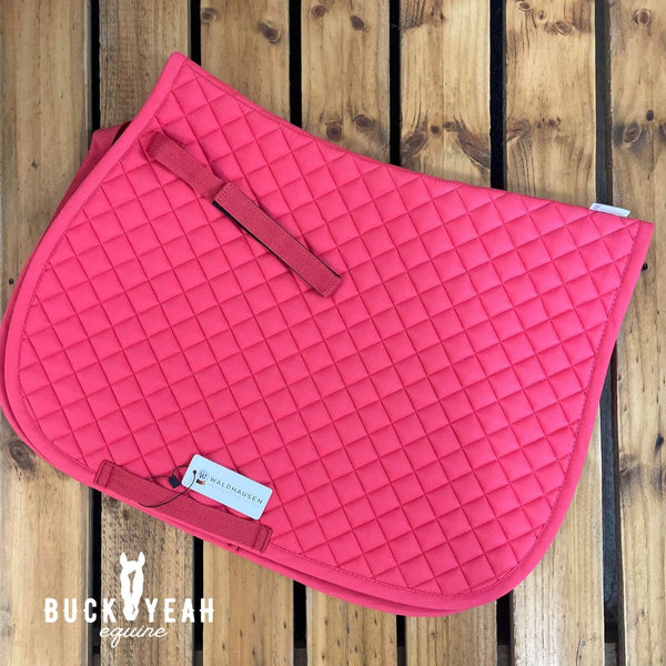 Waldhausen Saddle Pad Felix Hibiscus Pink Pony