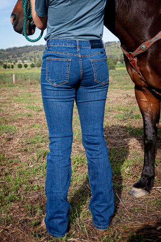 Outback Filly Basic Jeans - Light Denim