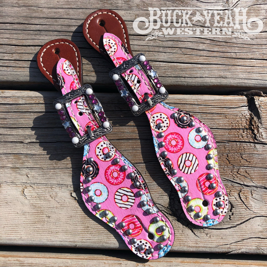 Youth Donut Printed Spur Straps