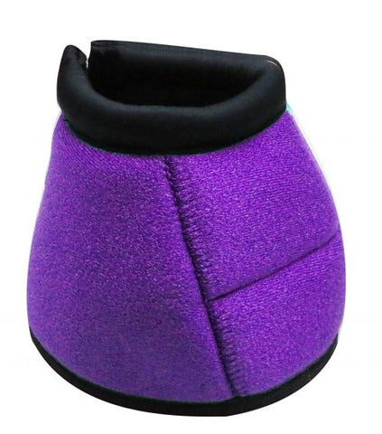 Purple Elite Equine Bell Boots